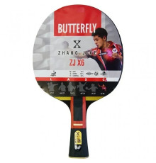 Ракетка для настільного тенісу Butterfly Zhang Jike ZJX6, червоний