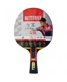 Ракетка для настільного тенісу Butterfly Zhang Jike ZJX6, червоний