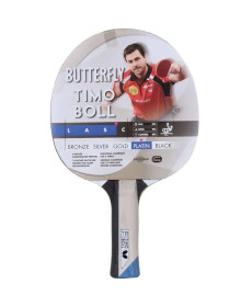Ракетка для настільного тенісу Butterfly Timo Boll Platinum, чорно-червона