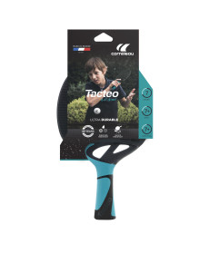 Ракетка для настільного тенісу Cornilleau TACTEO 50 OUTDOOR, чорно-блакитна