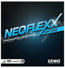 Накладка для ракетки Gewo Neoflexx eFT 45 2.1, чорна