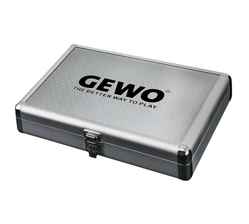 Кейс для настільного тенісу Gewo Batcase Alu-Safe, сірий