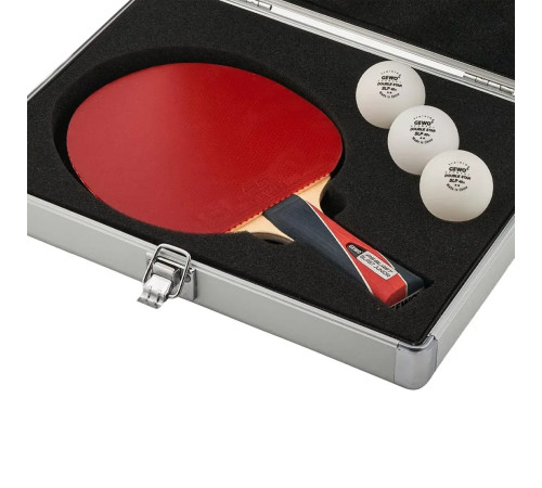 Кейс для настільного тенісу Gewo Batcase Alu-Safe, сірий