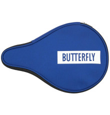 Чохол на ракетку для настільного тенісу Butterfly Logo Case Round, синій