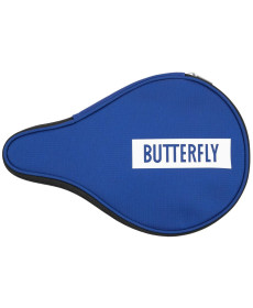 Чохол на ракетку для настільного тенісу Butterfly Logo Case Round, синій