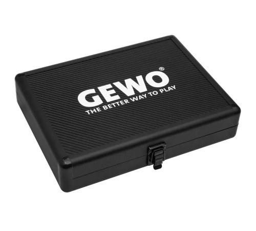 Кейс для настільного тенісу Gewo Double Batcase Alu-Safe, чорний