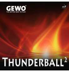 Накладка для ракетки Gewo Thunderball² 2.1, червона