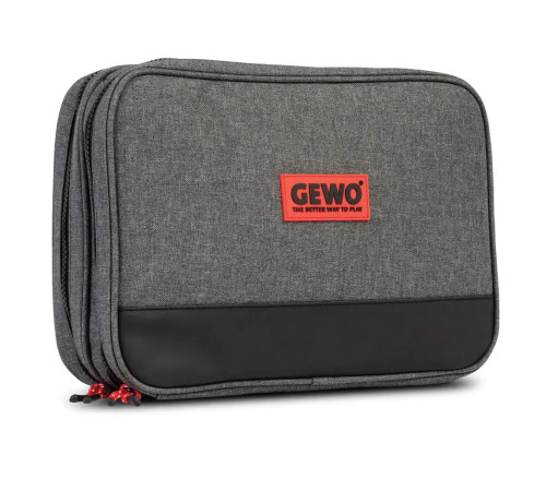 Чохол для ракетки Gewo Double Cover Spy, темно-сірий
