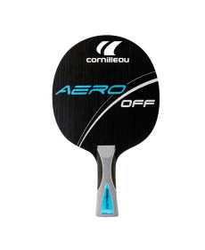 Ракетка для настільного тенісу Cornilleau AERO OFF CONCAVE, чорно-блакитна