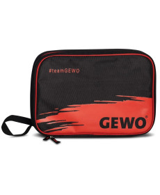 Чохол для ракетки Gewo Double Cover Wave, чорно-червоний