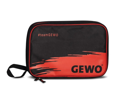 Чохол для ракетки Gewo Double Cover Wave, чорно-червоний