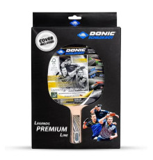 Набір для настільного тенісу Donic Legends, чорно-червоний