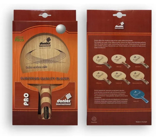 Основа для ракетки настільного тенісу Donier Blade, коричнева