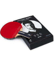 Ракетка для настільного тенісу Butterfly Ovtcharov Prime C Carbon FL, чорно-червона