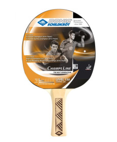 Ракетка для настільного тенісу DONIC YOUNG CHAMPS 150, чорно-червона