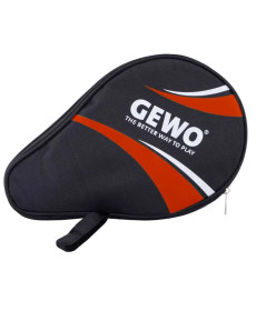 Чохол для ракетки Gewo Round Cover Master з відділенням для м'ячів, чорно-червоний