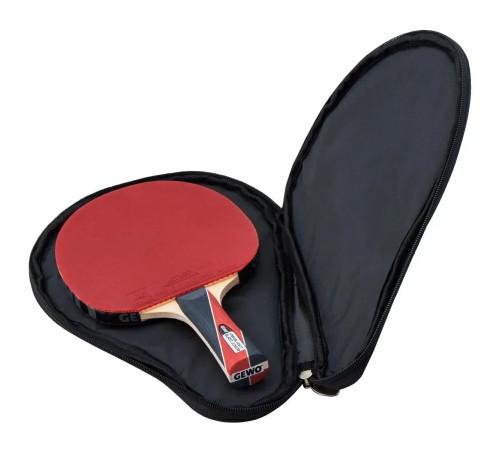 Чохол для ракетки Gewo Round Cover Master з відділенням для м'ячів, чорно-червоний