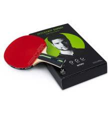 Ракетка для настільного тенісу Butterfly Ovtcharov Expert FL, чорно-червона
