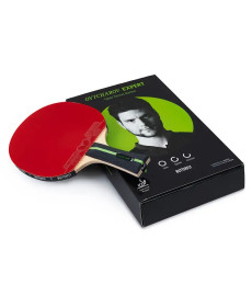 Ракетка для настільного тенісу Butterfly Ovtcharov Expert FL, чорно-червона