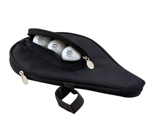Чохол для ракетки Gewo Round Cover Master з відділенням для м'ячів, чорно-синій