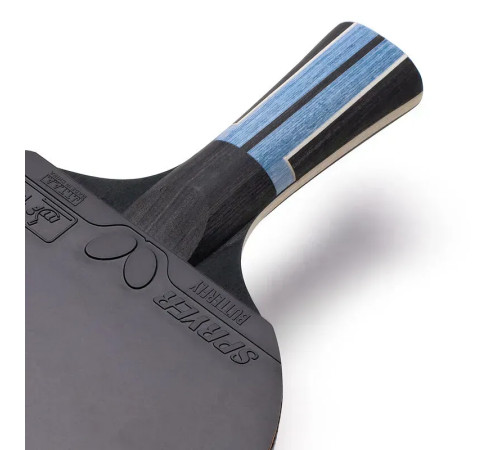 Ракетка для настільного тенісу Butterfly Timo Boll Progress FL, чорно-червона