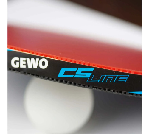 Ракетка для настільного тенісу Gewo CS Energy Power FL, чорно-червона