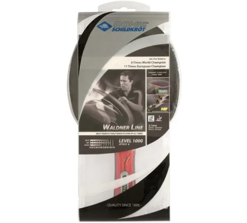 Ракетка для настільного тенісу Donic-Schildkrot Waldner 1000, чорна