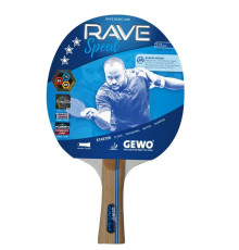 Ракетка для настільного тенісу Gewo Rave Speed FL, чорно-червона