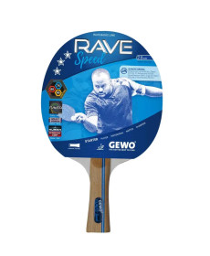 Ракетка для настільного тенісу Gewo Rave Speed FL, чорно-червона