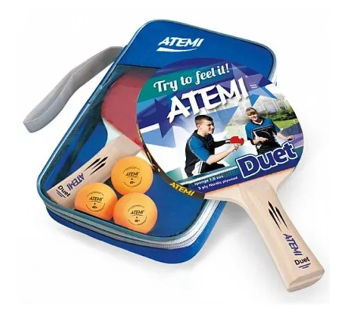 Набір для настільного тенісу Atemi Duet, червоні