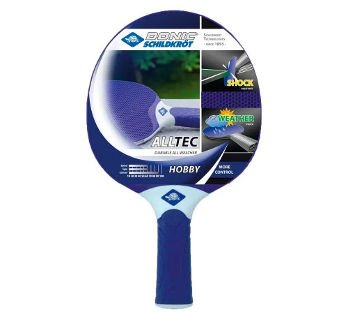Ракетка для настільного тенісу Donic-Schildkrot Alltec HOBBY, синя