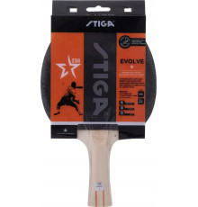 Ракетка для настільного тенісу STIGA Evolve 1-Star, чорно-червона