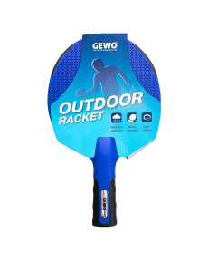 Ракетка для настільного тенісу Gewo Outdoor Blue FL, чорно-синій