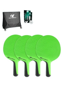 Набір для настільного тенісу Cornilleau FAMILY PACK OUTDOOR, зелений