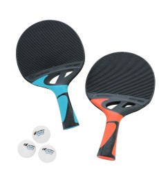 Набір для настільного тенісу Cornilleau Tacteo Duo Outdoor, чорний