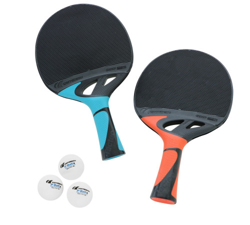 Набір для настільного тенісу Cornilleau Tacteo Duo Outdoor, чорний