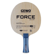 Ракетка для настільного тенісу Gewo Force ARC OFF, Inventus XT Pro 52.5 + 50.0, FL, бежевий