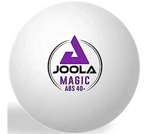 М'ячі для настільного тенісу Joola Magic ABS 40+ 72 шт, білий
