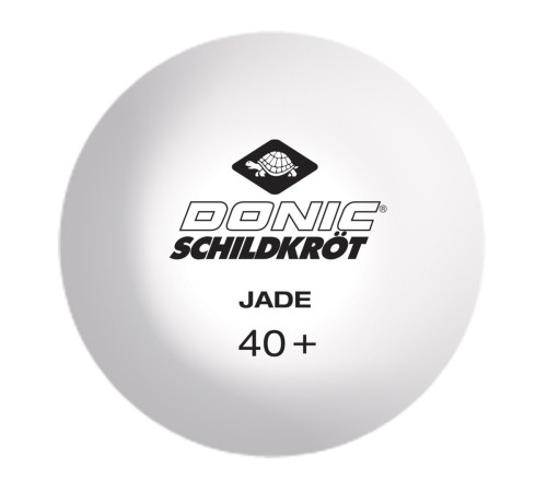 М'ячі для настільного тенісу Jade Poly 40 144 шт, білі