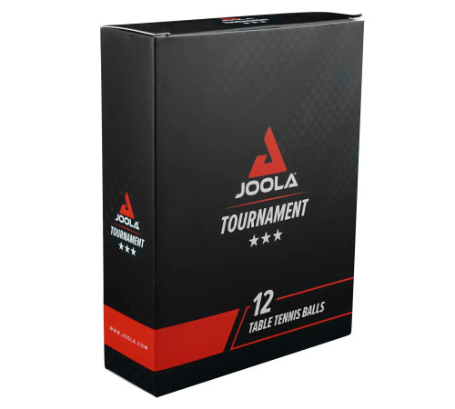 М'ячі для настільного тенісу Joola Tournament 40+ 12 шт, білі