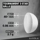 М'ячі для настільного тенісу Joola Tournament 40+ 12 шт, білі