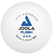 М'ячі для настільного тенісу Joola Flash 40+ 6 шт, білий