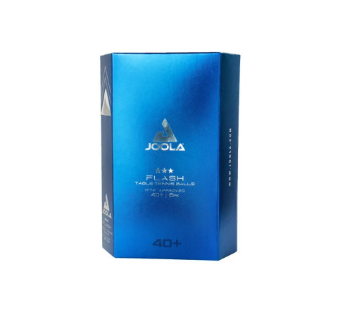 М'ячі для настільного тенісу Joola Flash 40+ 6 шт, білий