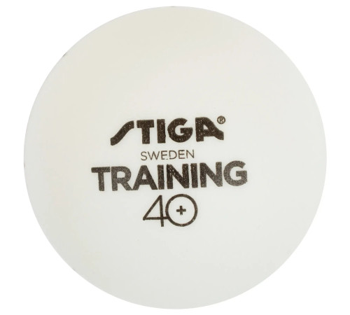 М'ячі для настільного тенісу Stiga Training ABS 12 шт, білі М'ячі для настільного тенісу Stiga Training ABS 12 шт, білі