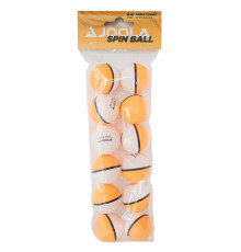 М'ячі для настільного тенісу Joola Spin Ball 12 шт, жовто-білі