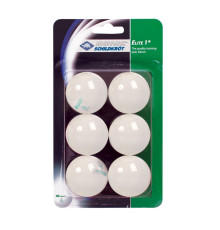 М'ячі для настільного тенісу DONIC Elite TT-Ball 6 шт, білі