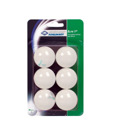 М'ячі для настільного тенісу DONIC Elite TT-Ball 6 шт, білі