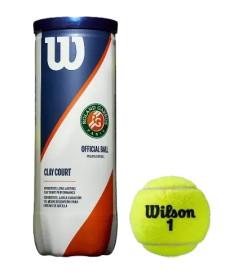 М'ячі для тенісу Wilson ROLAND GARROS CLAY CT 3