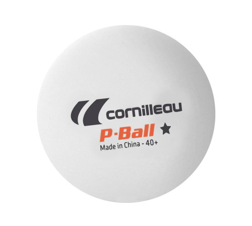 М'ячі для настільного тенісу Cornilleau P-BALLS 72 шт, білі