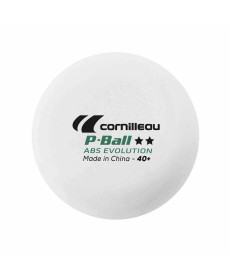 М'ячі для настільного тенісу Cornilleau P-BALLS 2** 6 шт, білі
